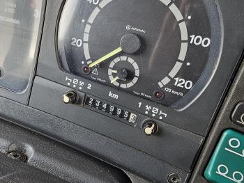 Scania R114.340 6x2 / HIAB CRANE + 25T HOOKLIFT